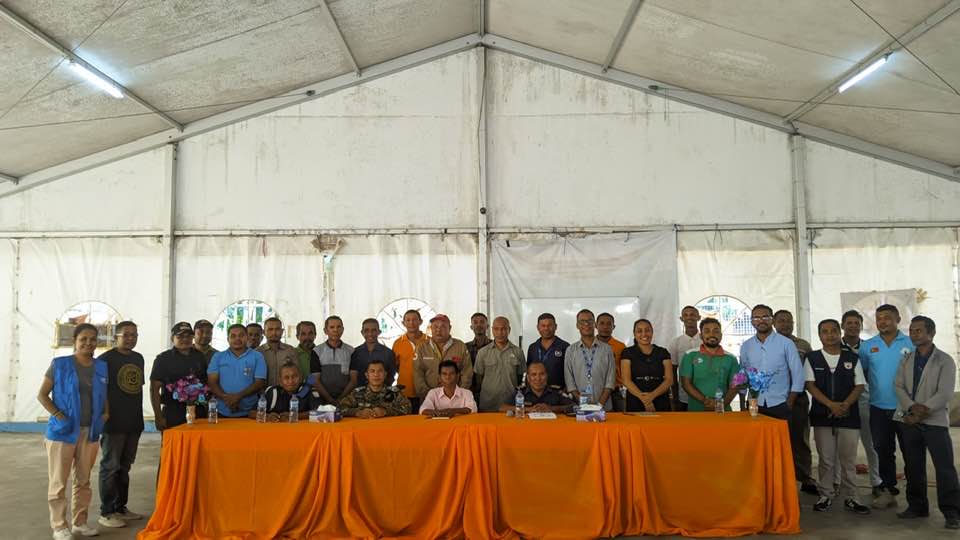 KOMADANTE APC RAEOA ABERTURA SENSIBILIZASAUN BA PROGRAMA KOMISAUN JESTAUN DEZASTRE