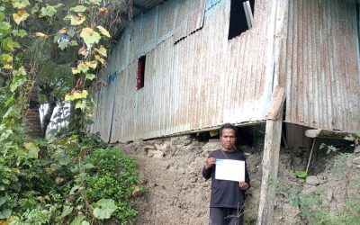 APC Vikeke Kontinua Verifika Uma Komunidade Ne’ebé Afeita Ba Dezastre