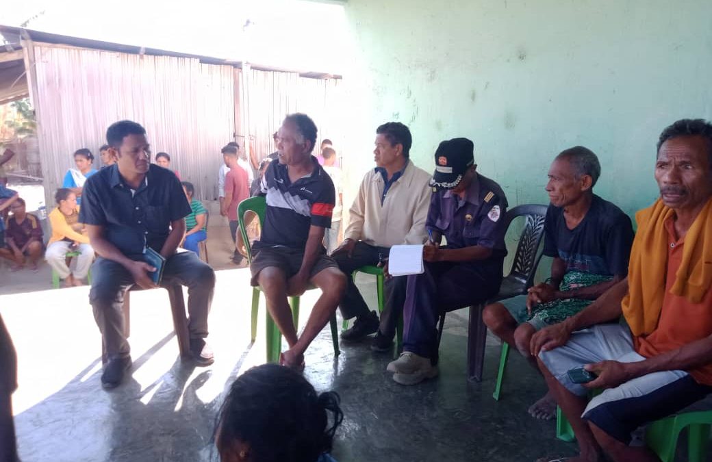 PC BAUCAU APOIU EMERJÉNSIA BA FAMÍLIA  FELICIANO NE’EBÉ MOUT IHA TASI