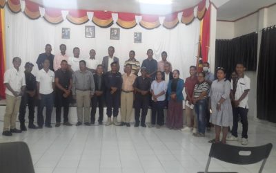 APC BAUCAU PARTISIPA ENKONTRU APREZENTASAUN DRAF MANUAL DEZASTRE