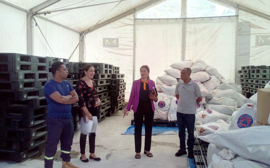 APC MANUFAHI SIMU VIZITA TRABALLU DEPARTEMENTU RESPOSTA EMERJÉNSIA HUSI NASIONAL
