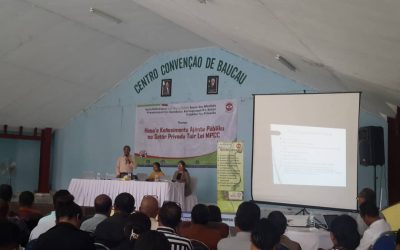 APC BAUCAU PARTISIPA SENSIBLIZASAUN LEI NO 7/2020 BA SETOR PÚBLIKU NO PRIVADU