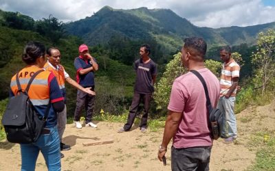 APC MANUFAHI OBSERVA DEZASTRE RAI HALAI IHA POSTO TURISKAI