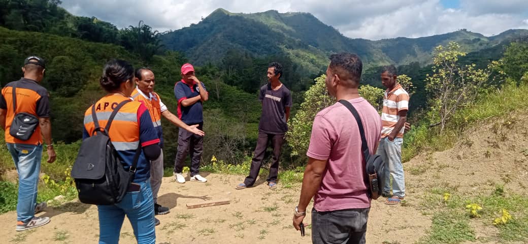 APC MANUFAHI OBSERVA DEZASTRE RAI HALAI IHA POSTO TURISKAI